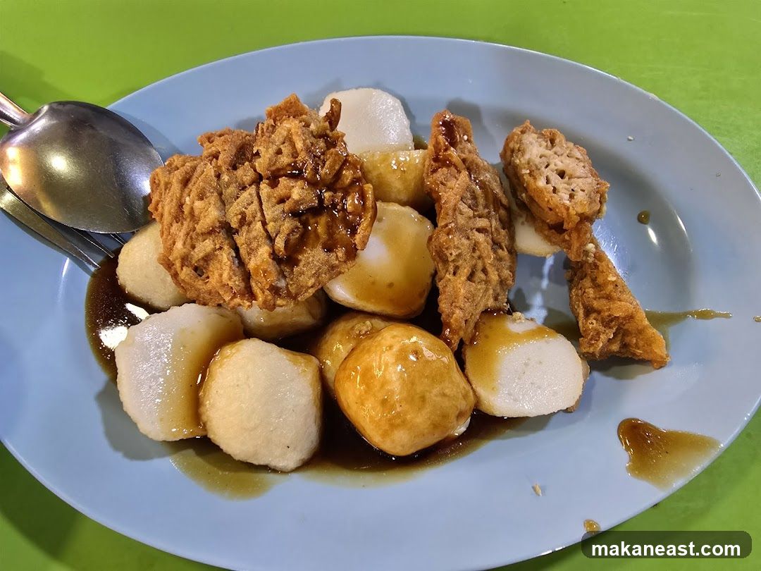 Fried Fish Cakes and Fish Balls