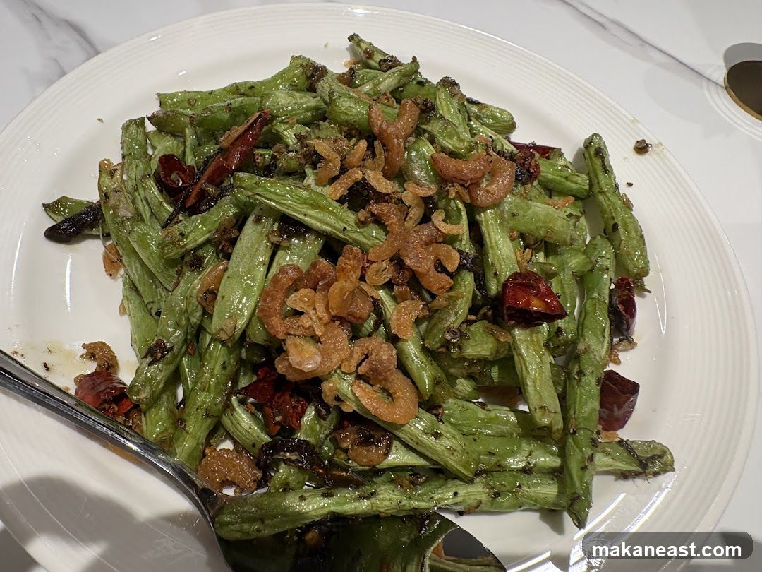 Spicy Green Beans with Dried Shrimp