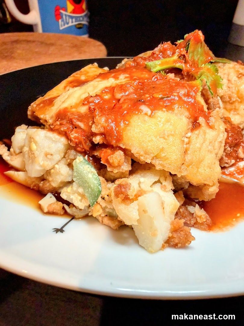 Fried Tofu with Sauce