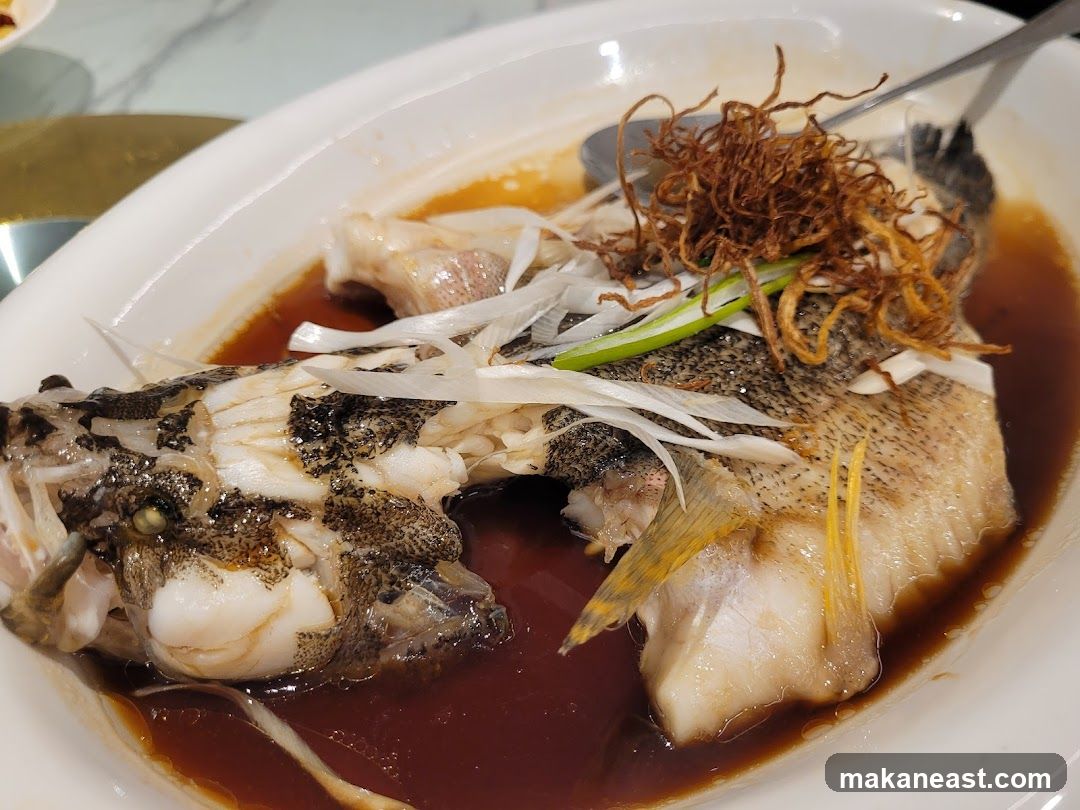 Steamed Fish Dish