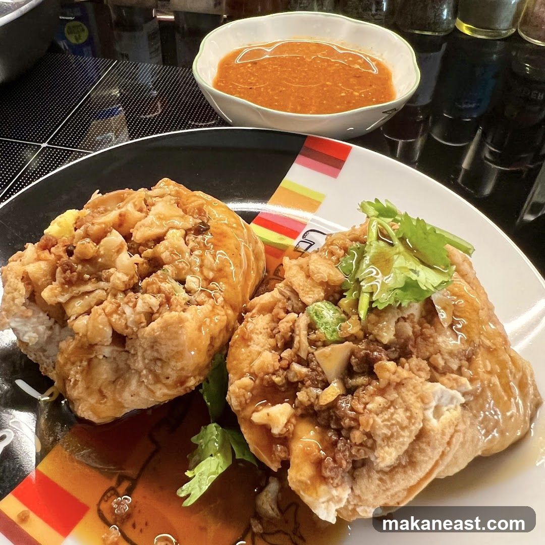 Fried Tofu with Sauce