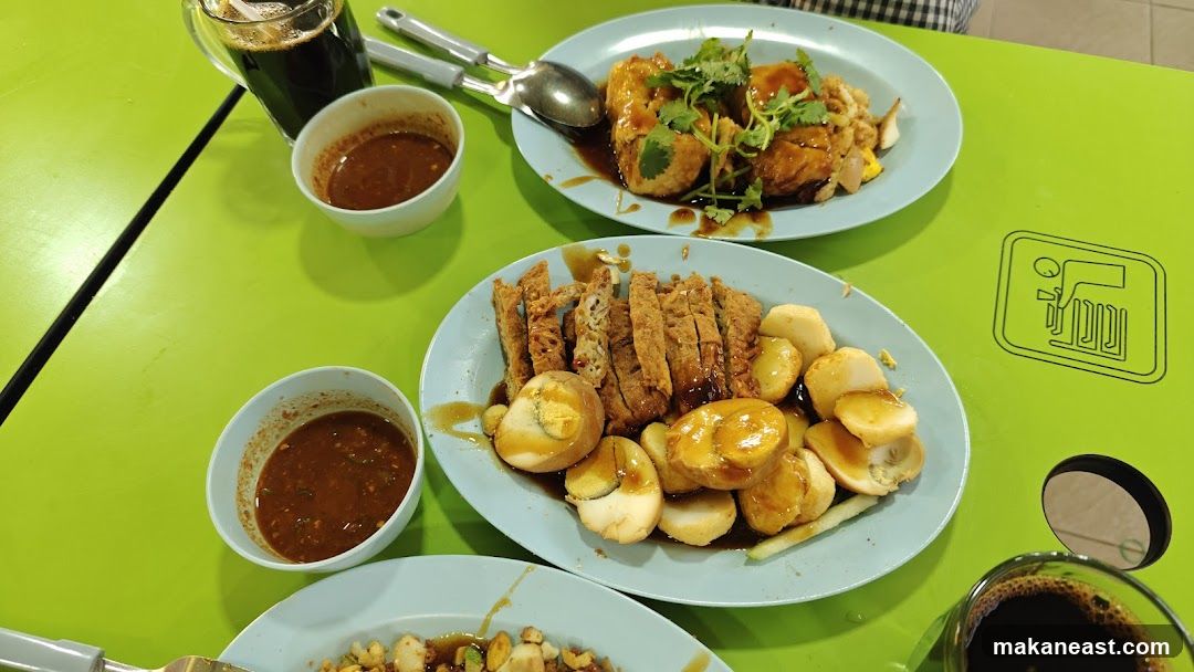Food on a table