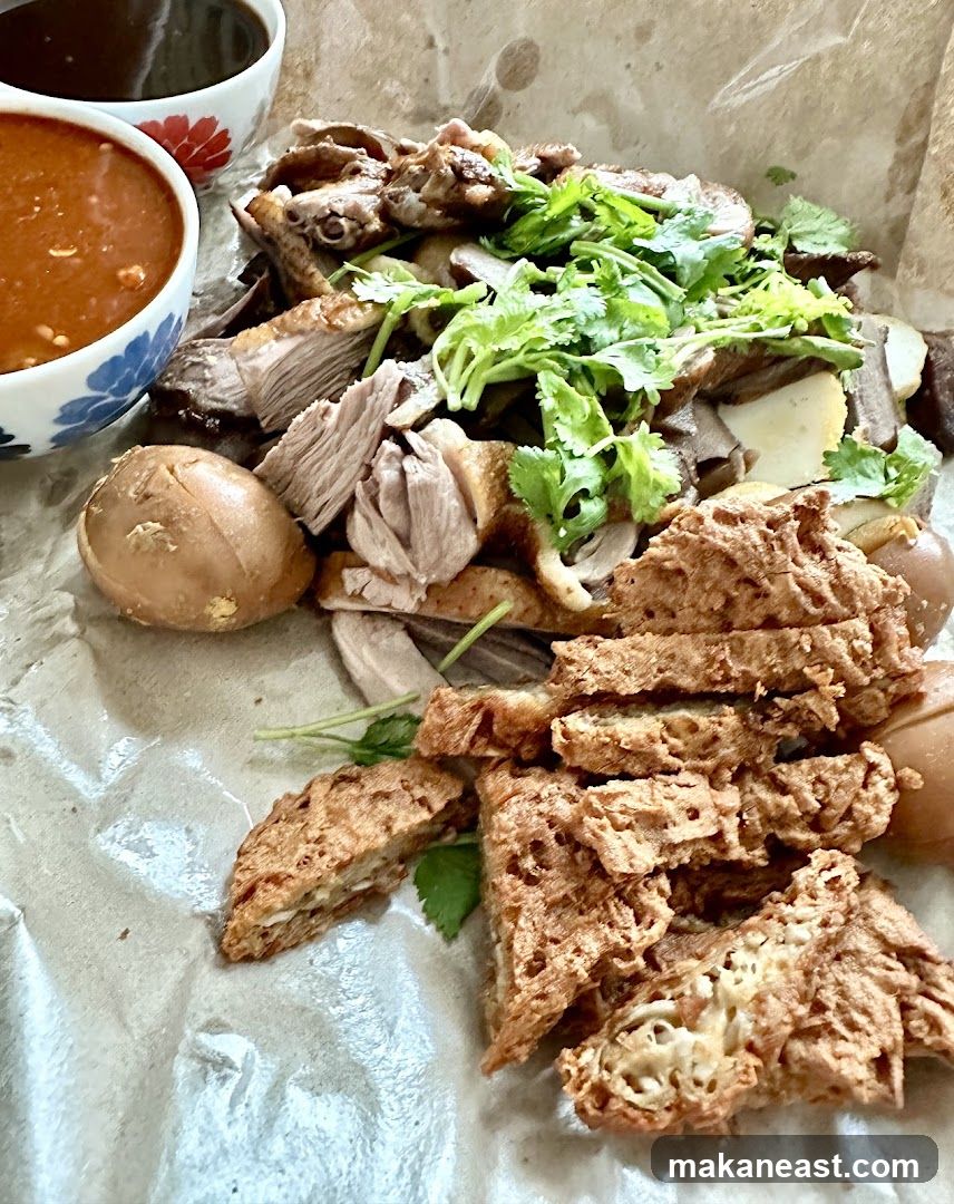 Braised Duck and Fried Tofu