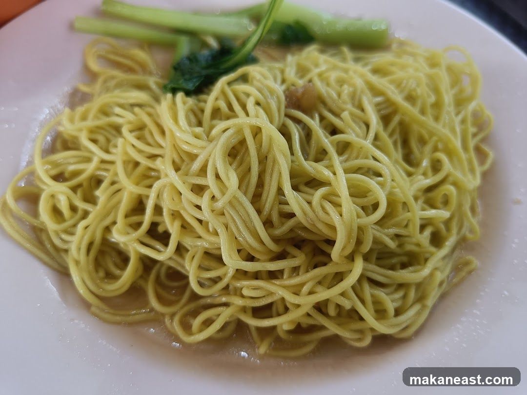 Noodles with Greens