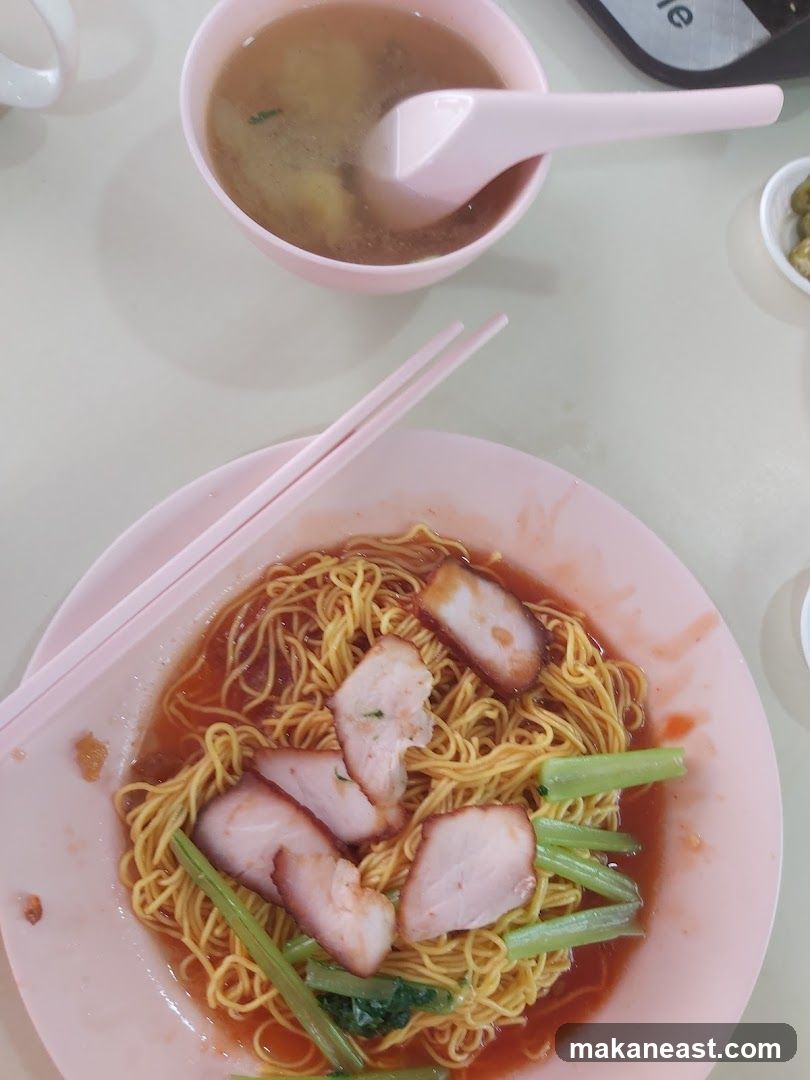 Noodles with Char Siu and Soup