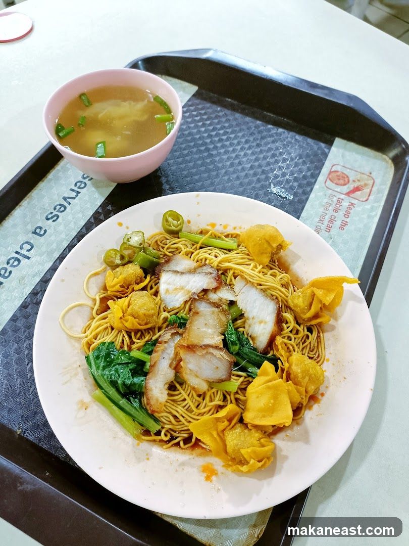 Noodles with Pork and Wontons