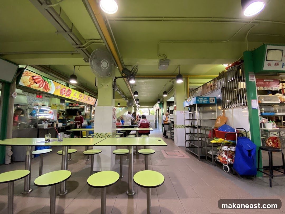 Food court interior