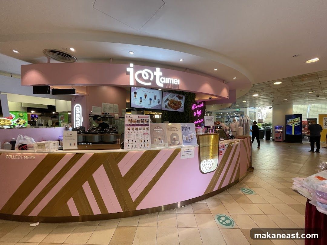 Bubble Tea Shop Counter