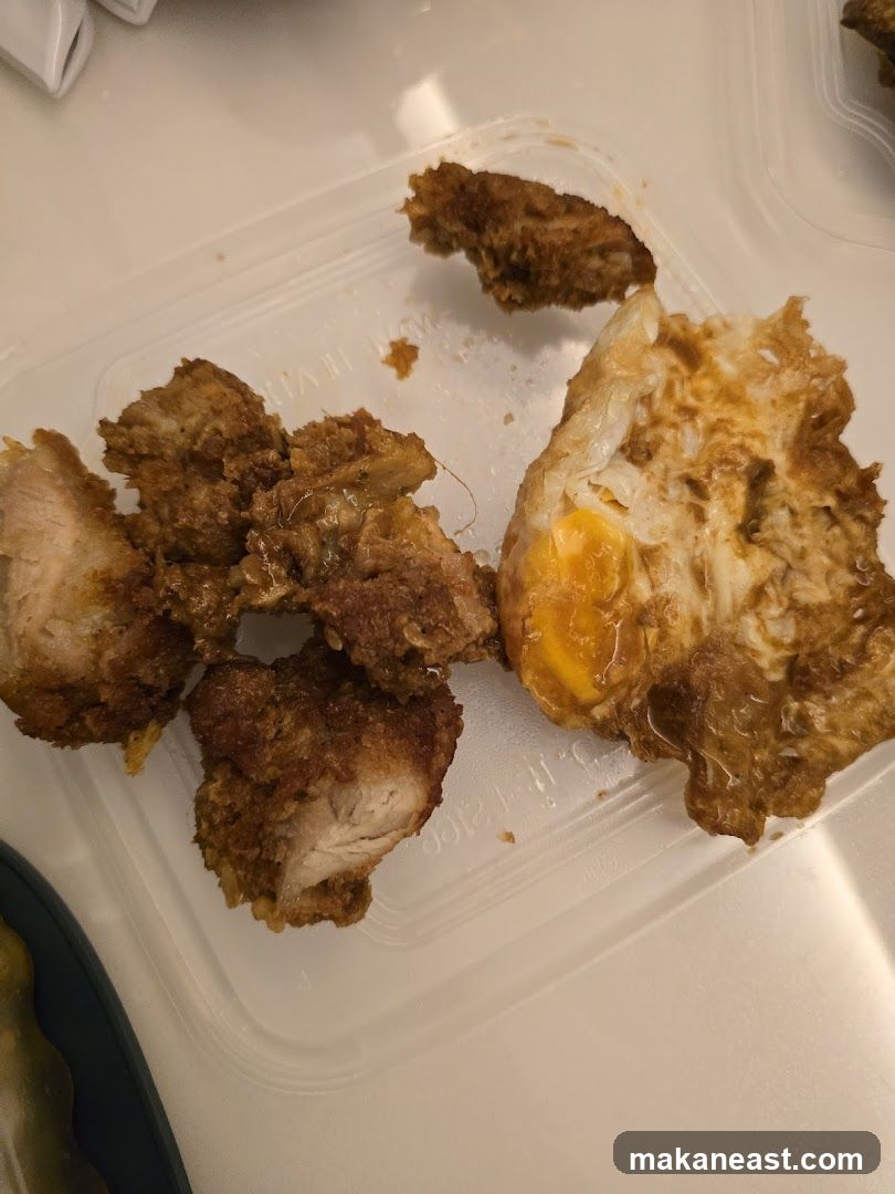 Fried Chicken and Egg