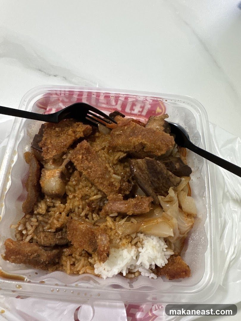 Takeout Rice Dish