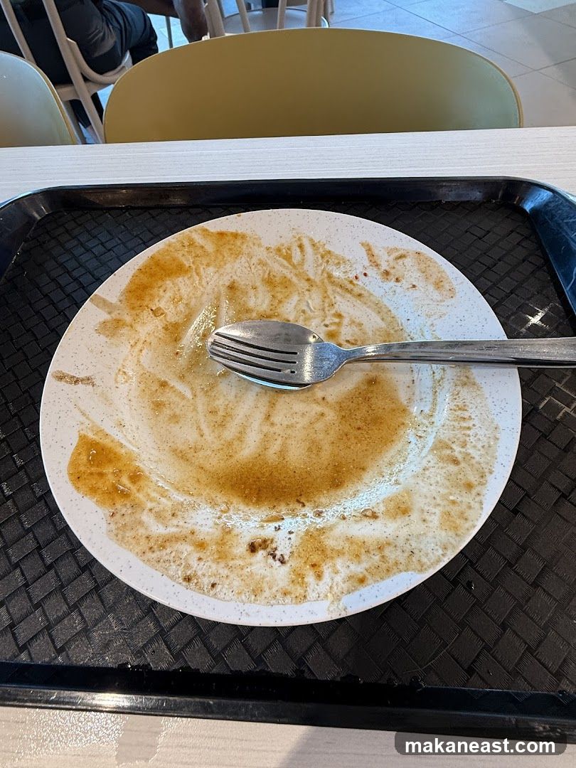 Dirty Plate with Utensils