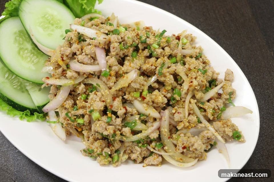 Minced Pork Salad