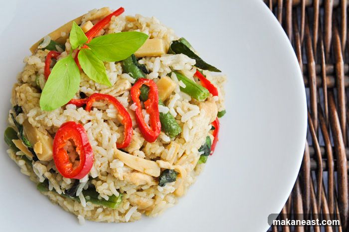 Thai Green Curry Fried Rice