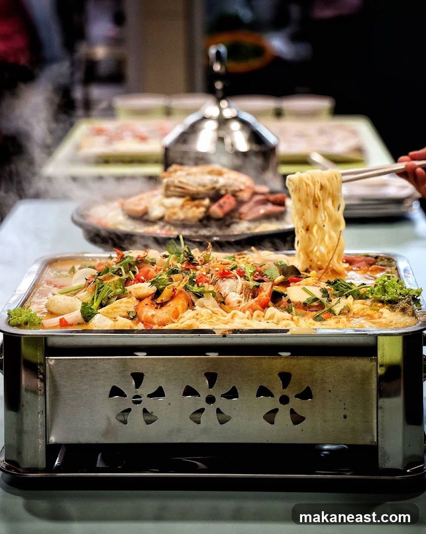Steaming Hot Pot Dish