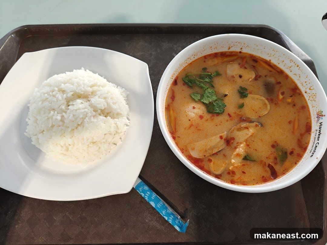 Tom Yum Soup with Rice
