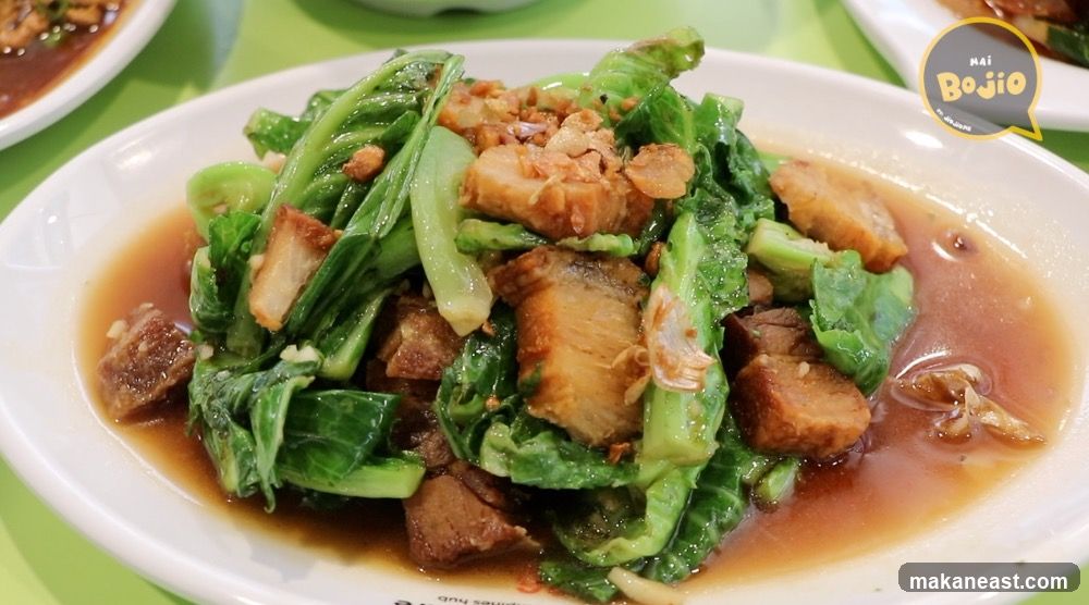 Stir-fried vegetables with meat