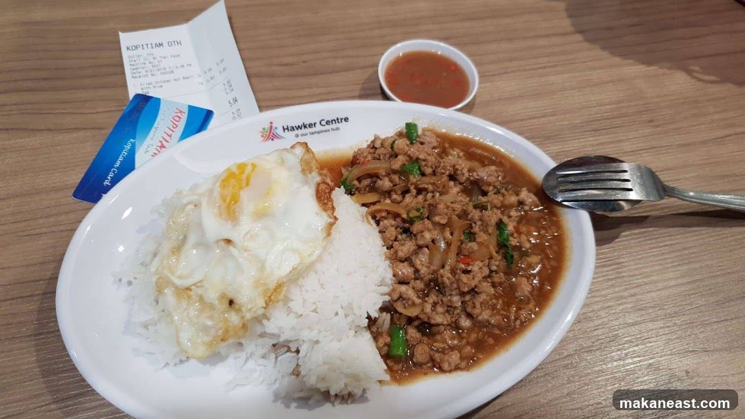 Thai Basil Minced Pork with Rice
