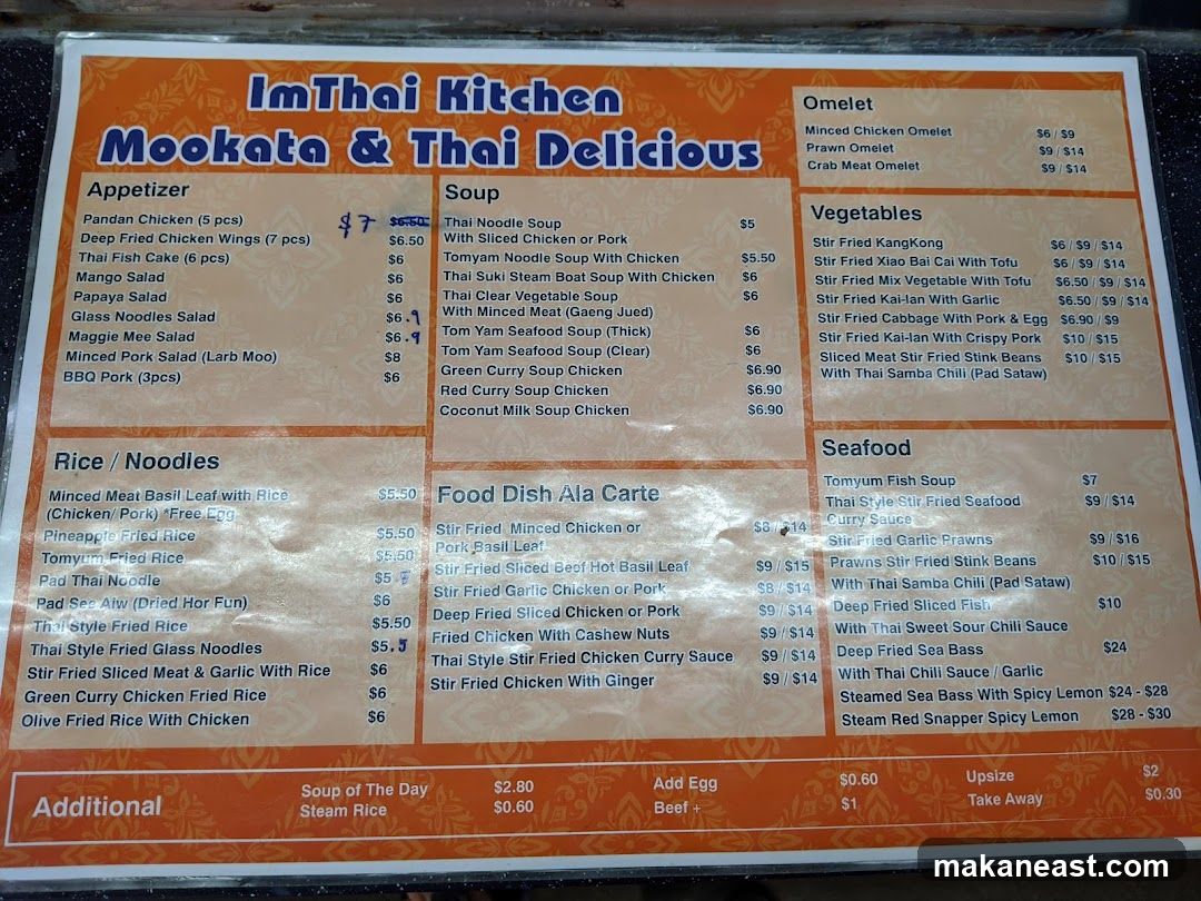 ImThai Kitchen Mookata & Thai Delicious