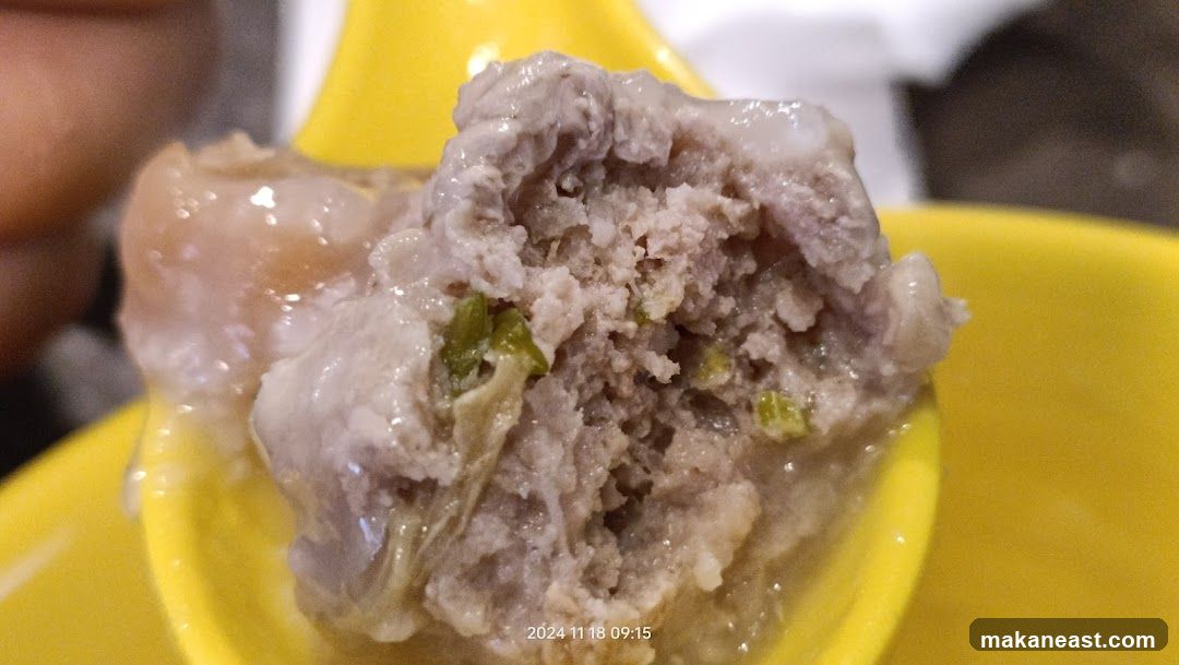 Close-up of a Meatball