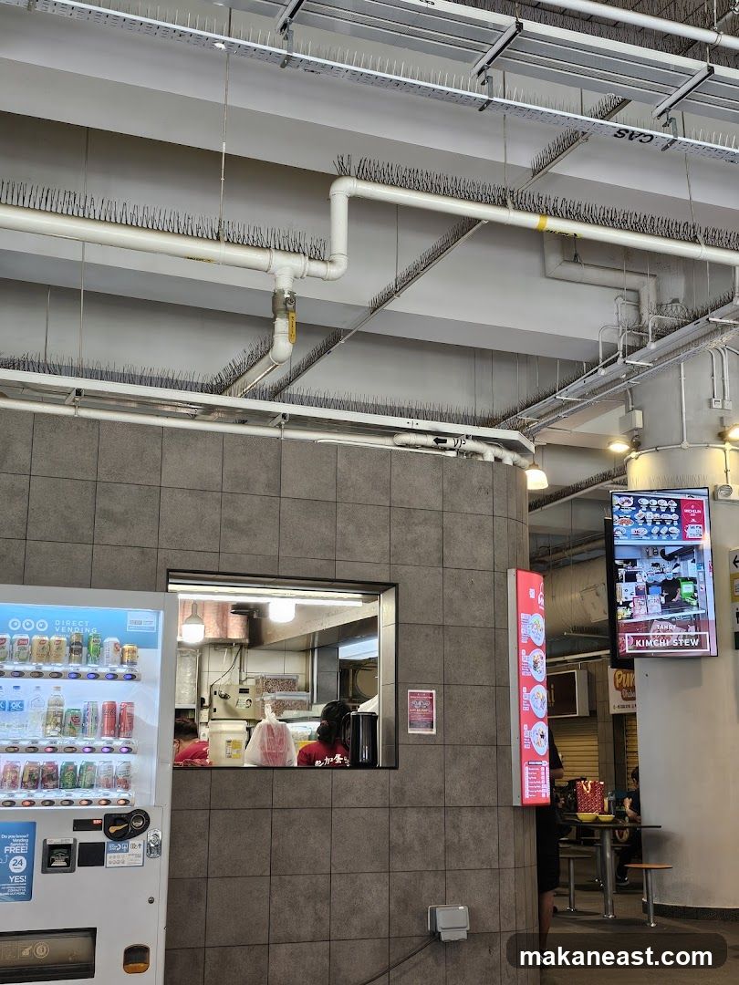 Food Stall and Vending Machine