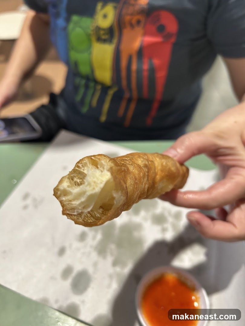 Fried Dough Pastry with Dipping Sauce