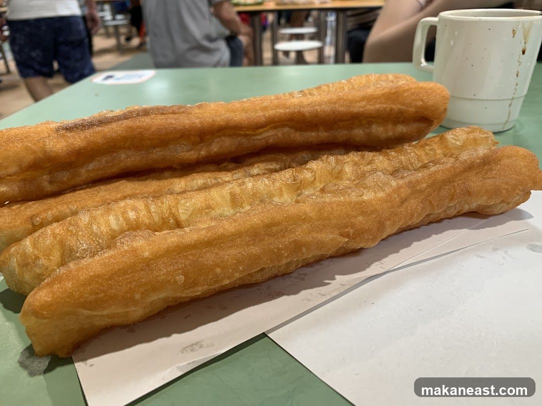 Fried Dough Sticks and Coffee