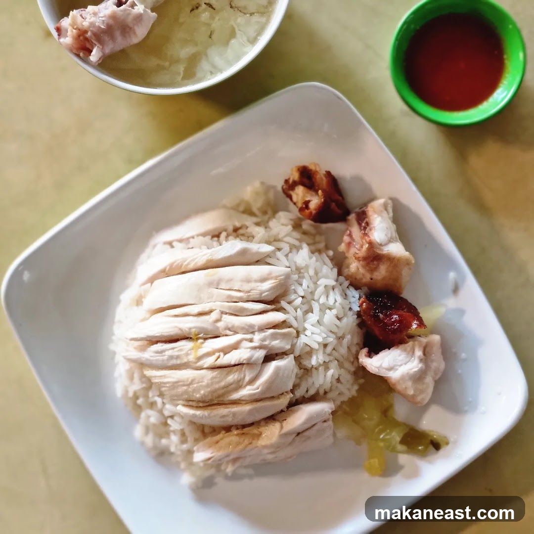 Hainanese Chicken Rice