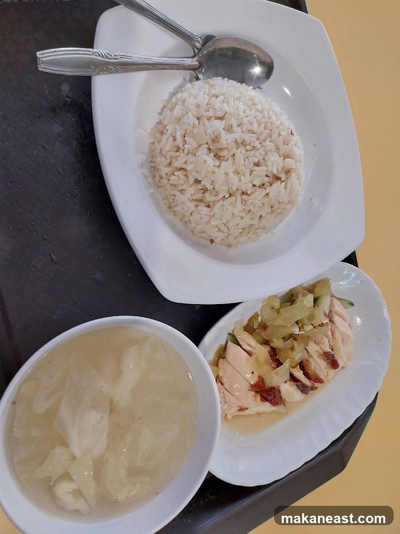 Hainanese Chicken Rice