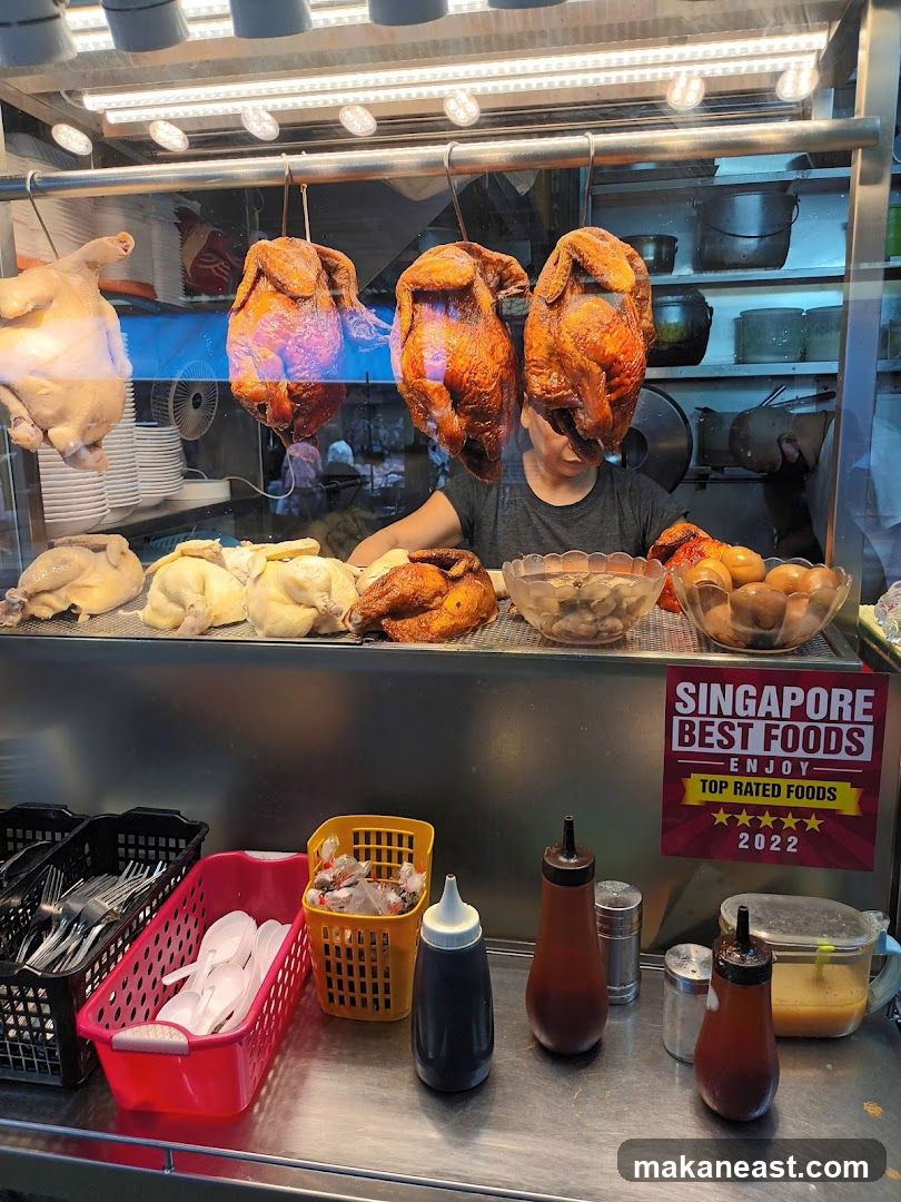 Hainanese Chicken Rice Stall