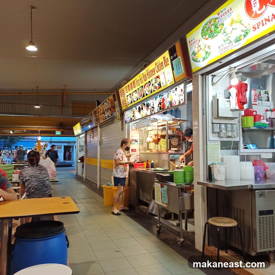 Food Stall with Menu
