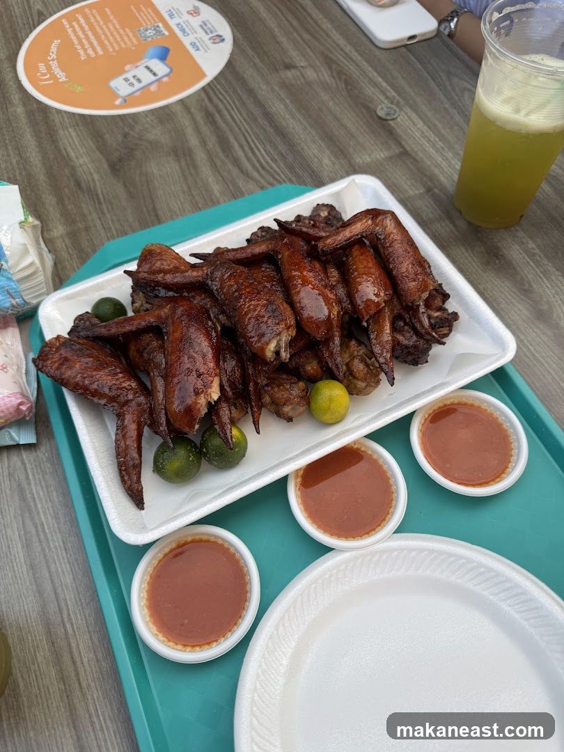 Chicken Wings with Dipping Sauce