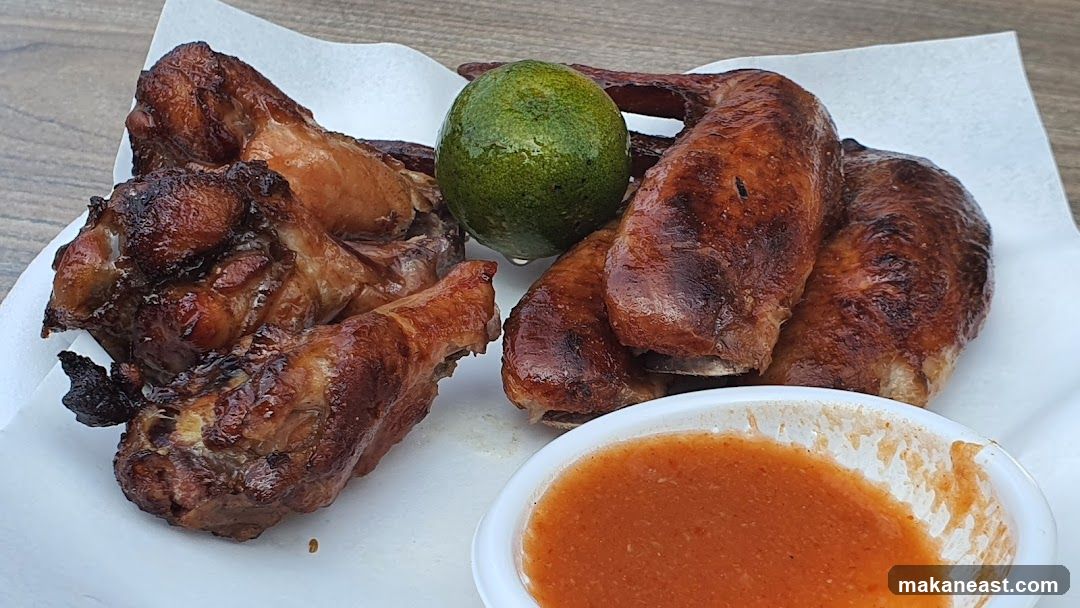 Roasted Chicken Wings with Lime and Sauce