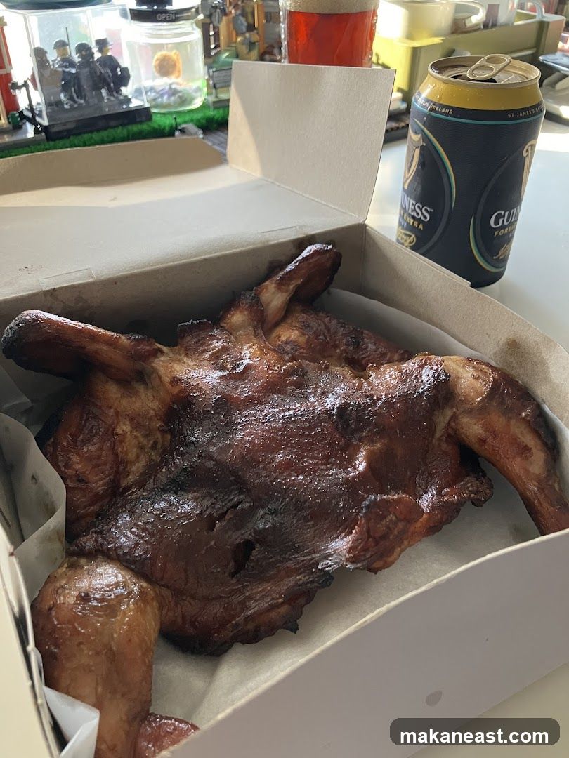 Roasted Chicken and Beer