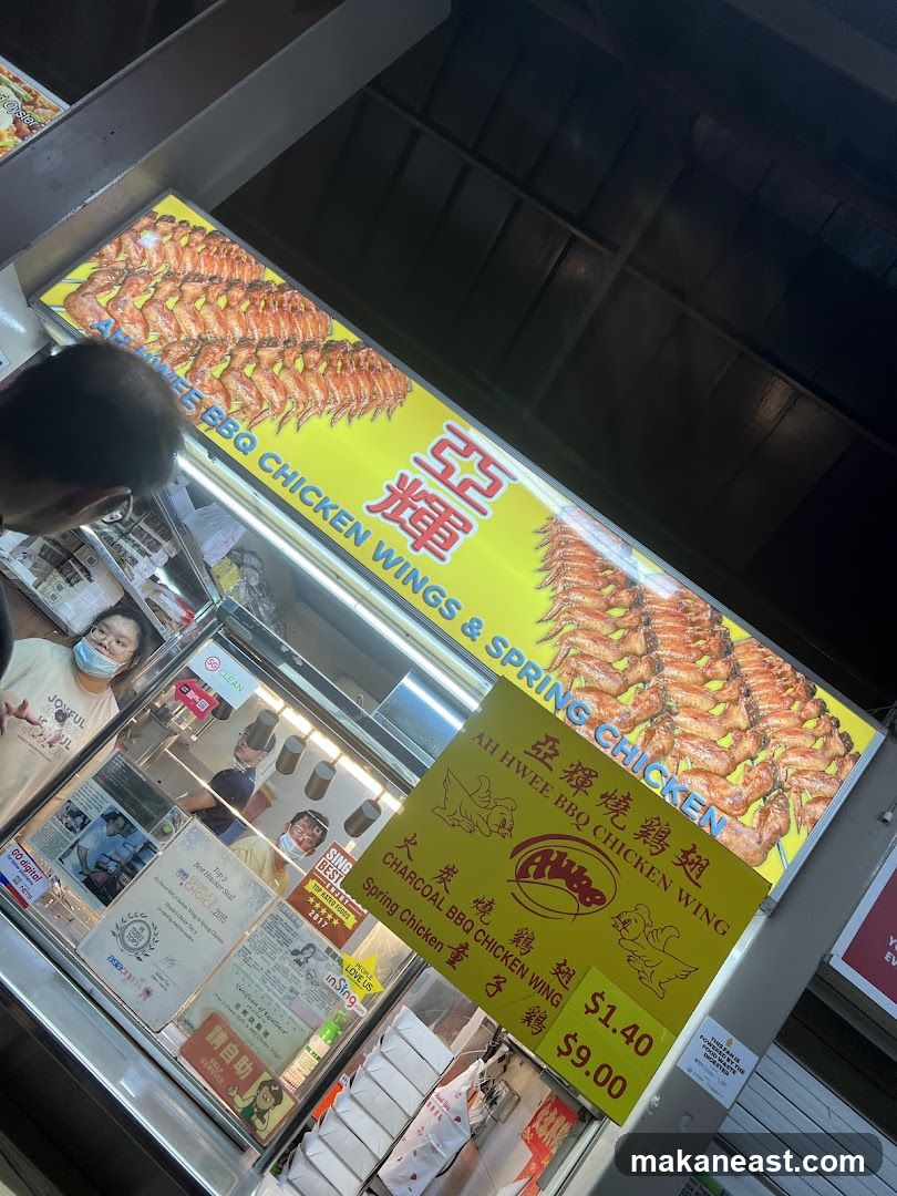 Food Stall with Chicken Wings