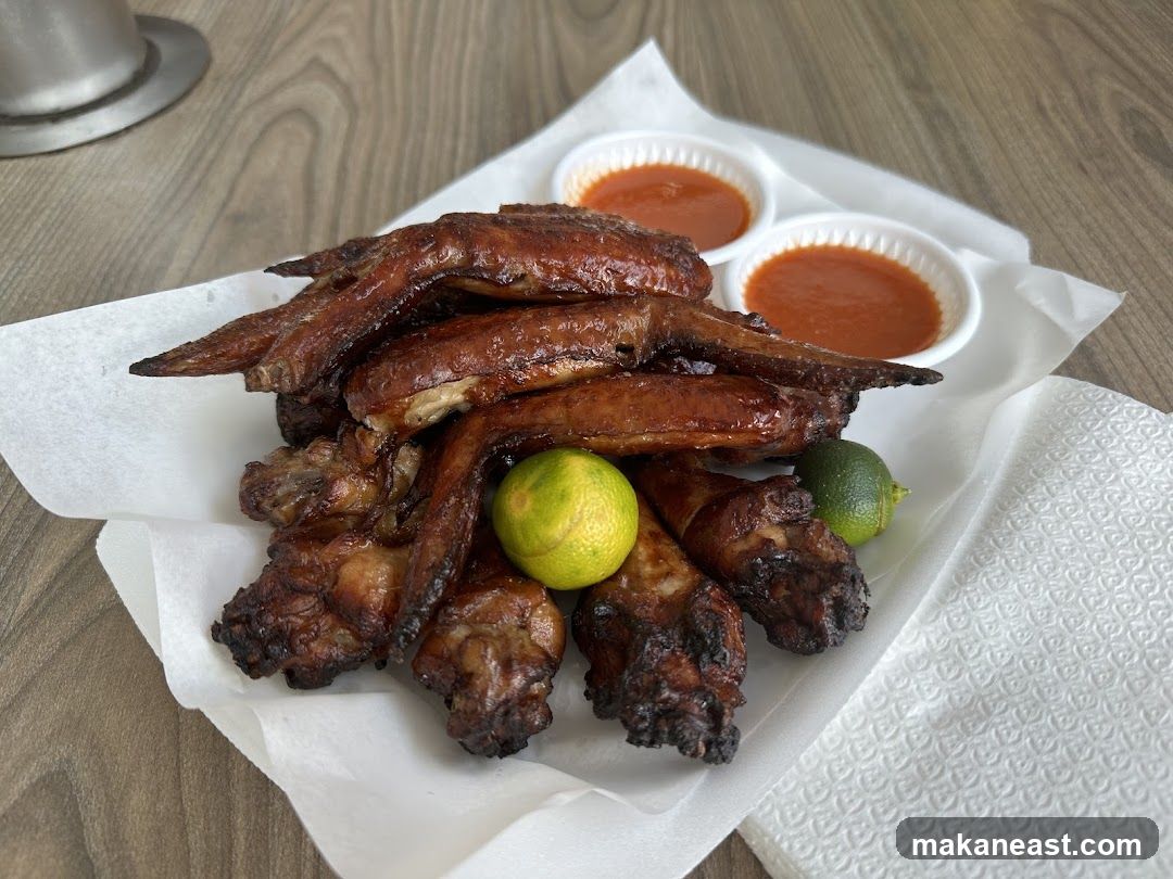 Chicken Wings with Dipping Sauce