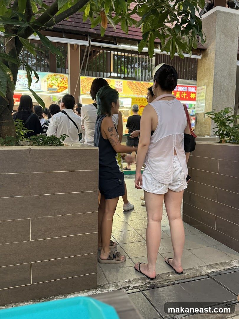 People at a Food Stall
