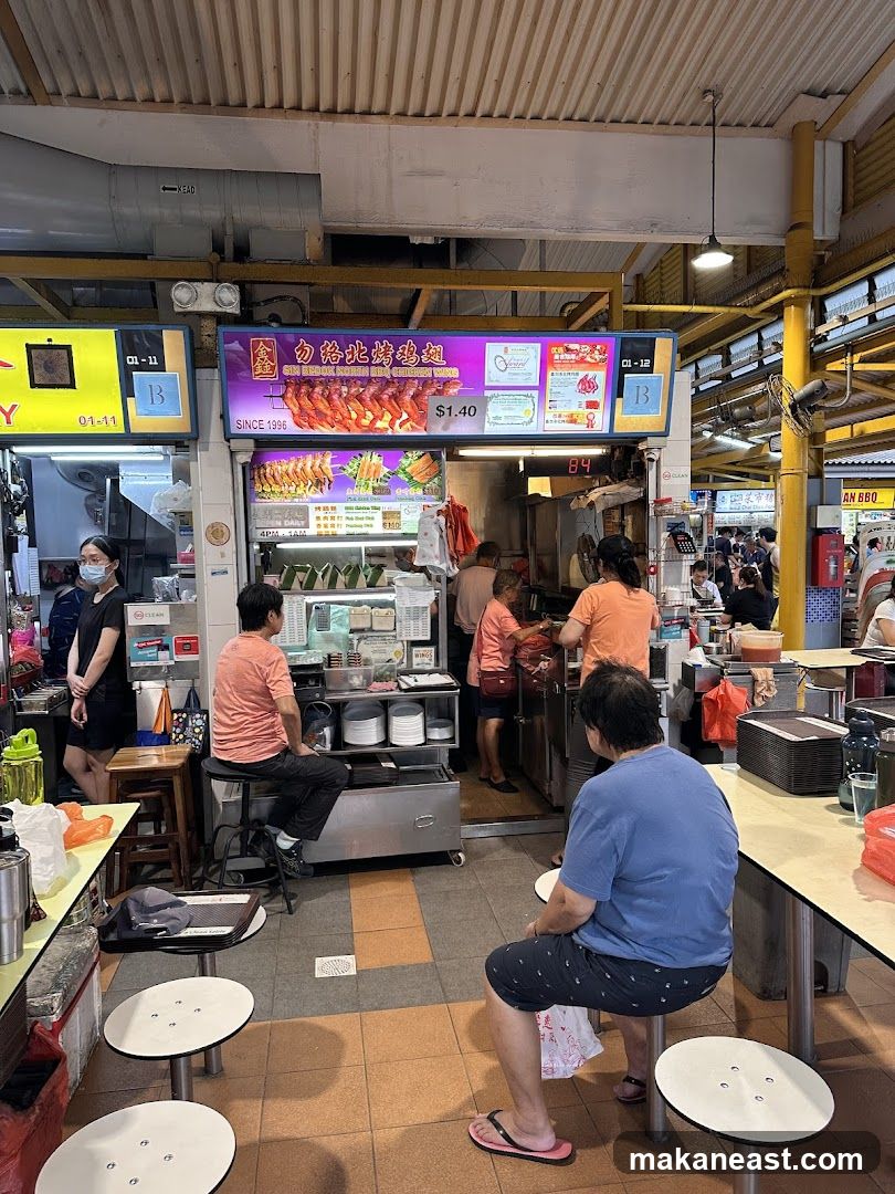 Food Stall with Menu