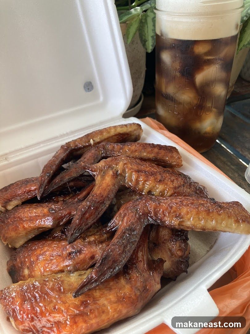 Chicken Wings and Drink