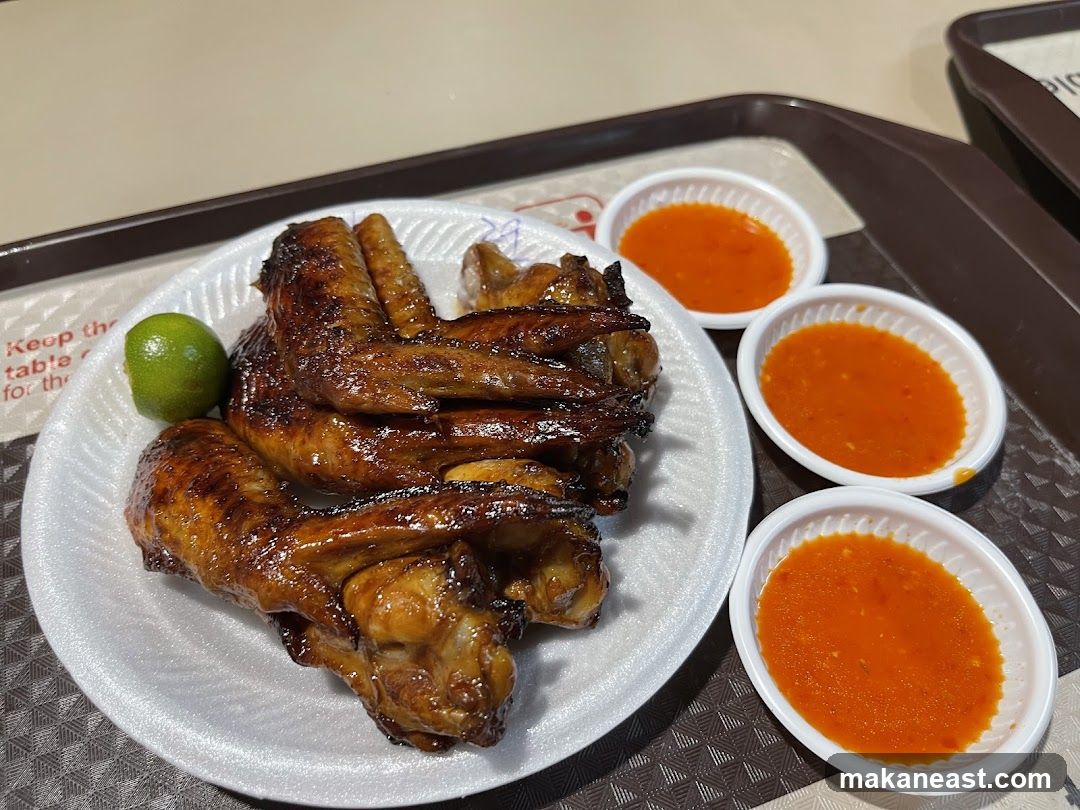 Grilled Chicken Wings with Chili Sauce