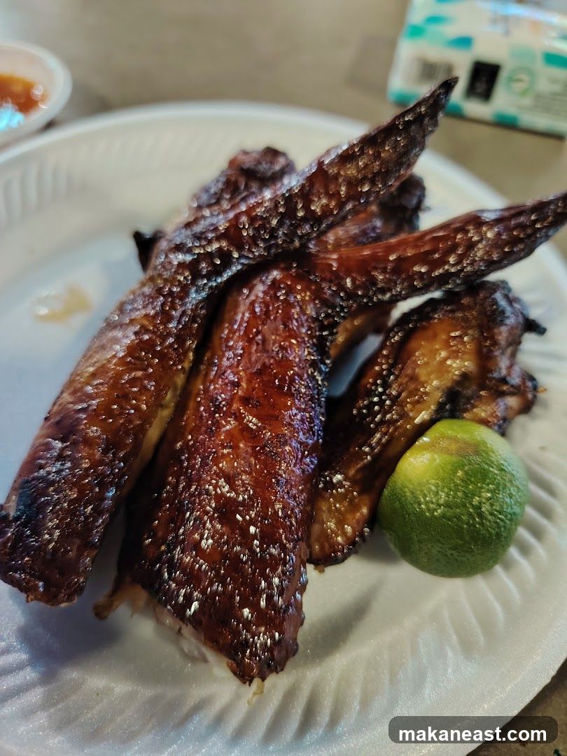 Grilled Chicken Wings with Lime