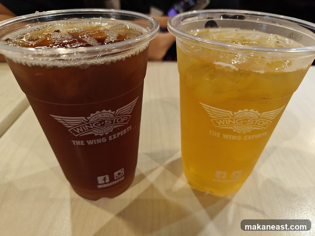 Two Iced Drinks