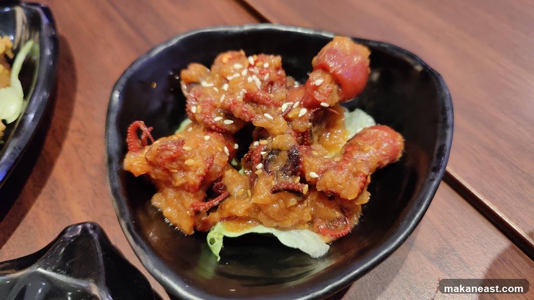 Spicy Fried Baby Octopus