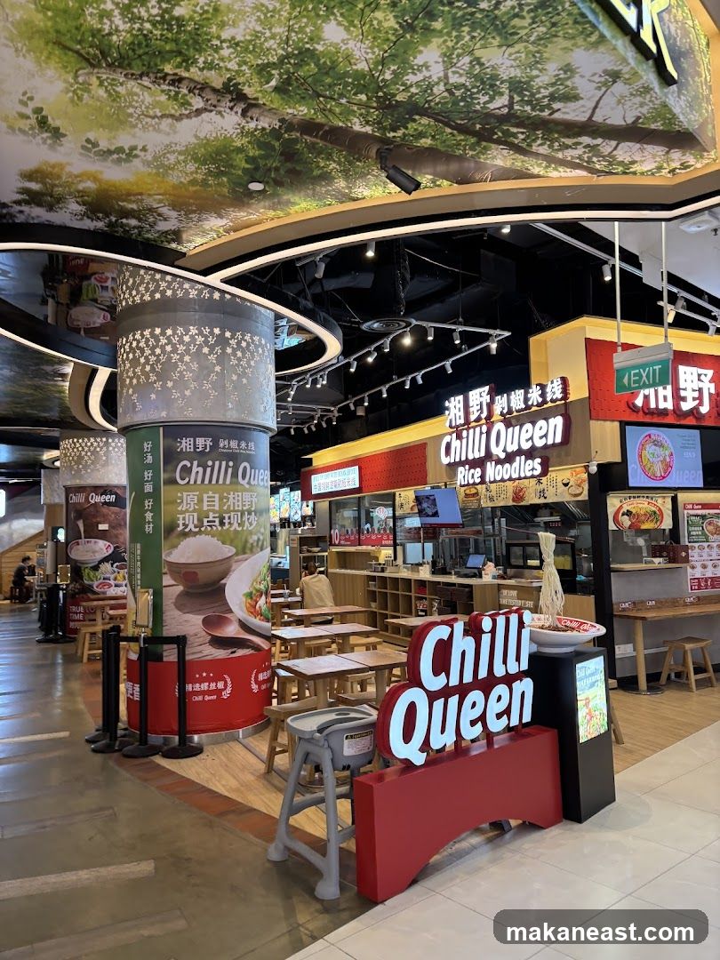 Chilli Queen Rice Noodles Food Stall