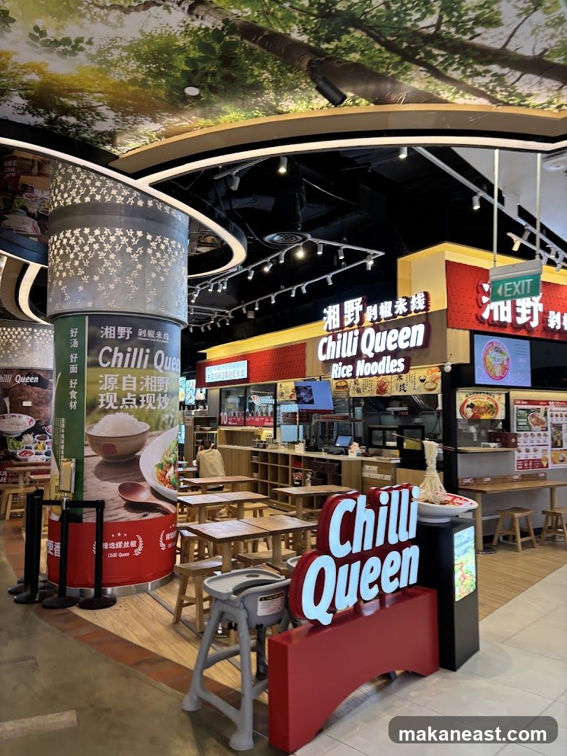 Chilli Queen Rice Noodles Food Stall