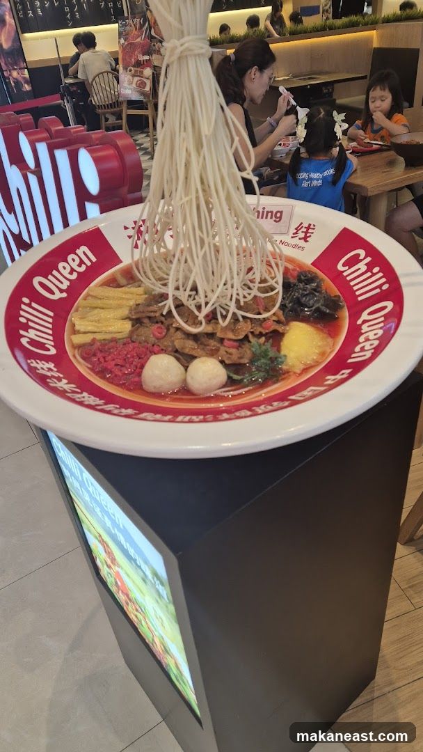 Chilli Queen Noodles Display