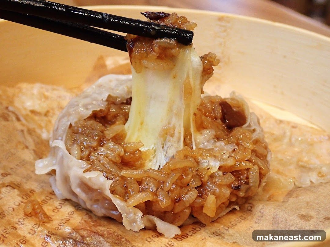 Cheesy Rice Dumpling