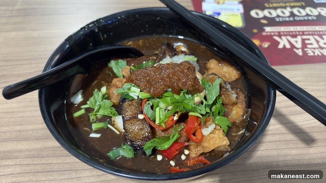 Noodle Dish with Toppings