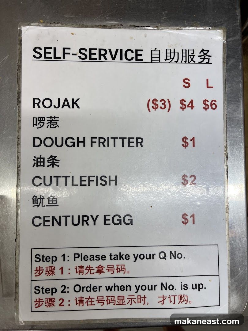 Self-Service Menu