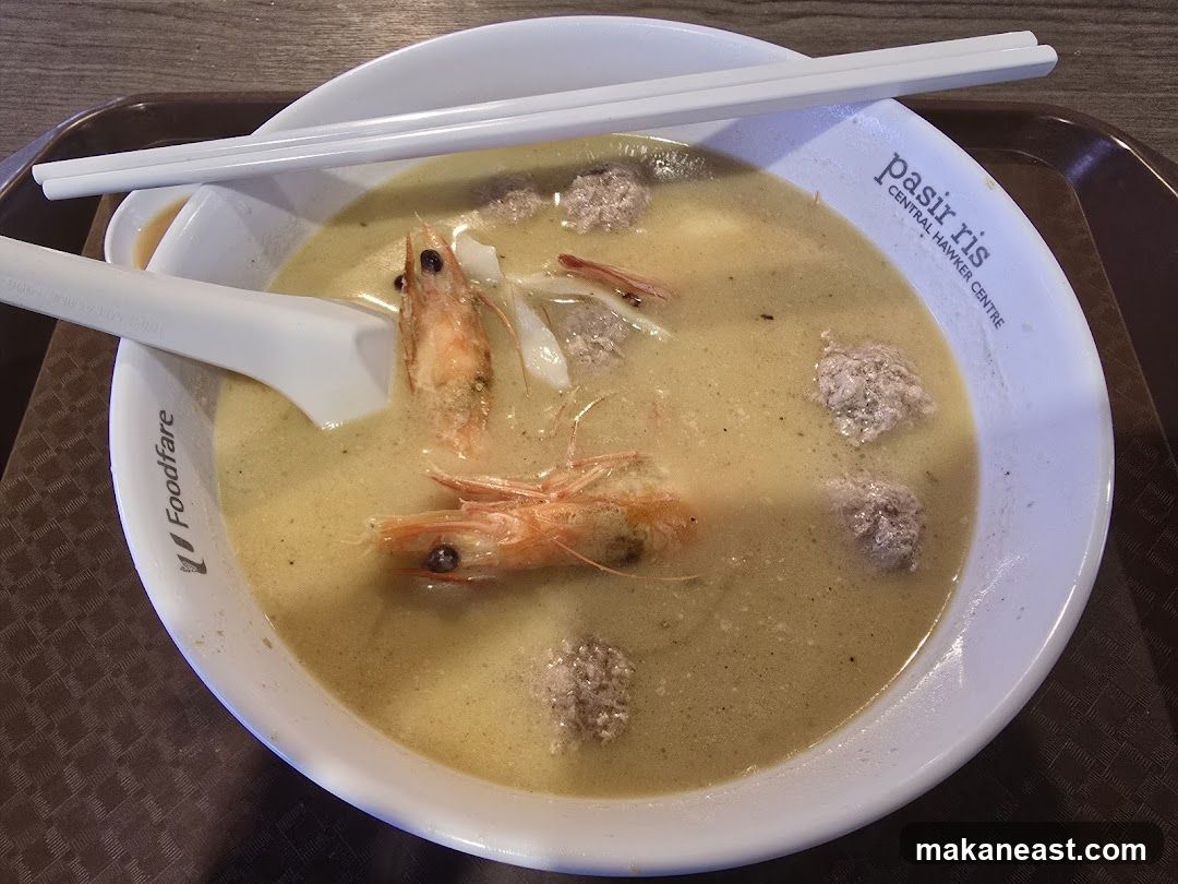 Prawn and Meatball Soup