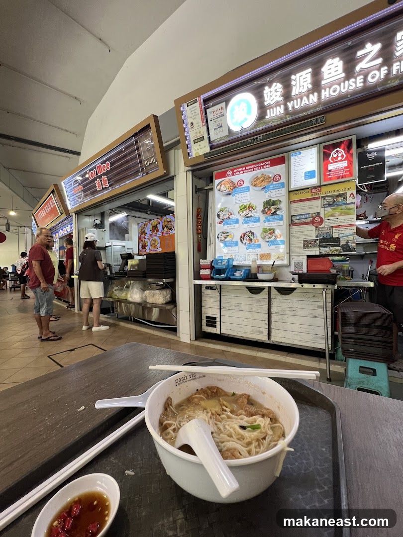 Food Stall with Menu
